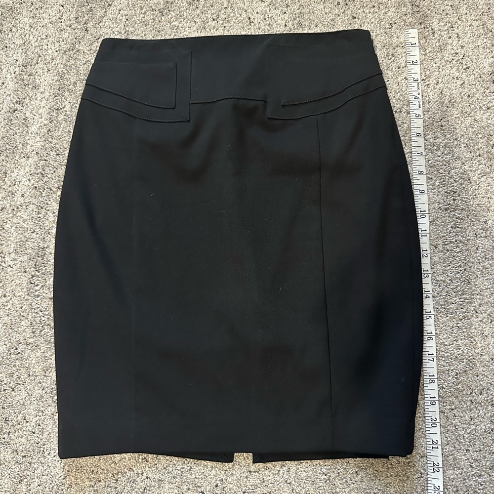 Express Black Pencil Skirt Knee-Length Workwear